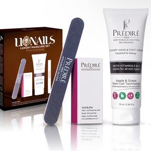 Prédiré Luxury Hand & Foot Cream Gift Set with Navy Emery Buffer